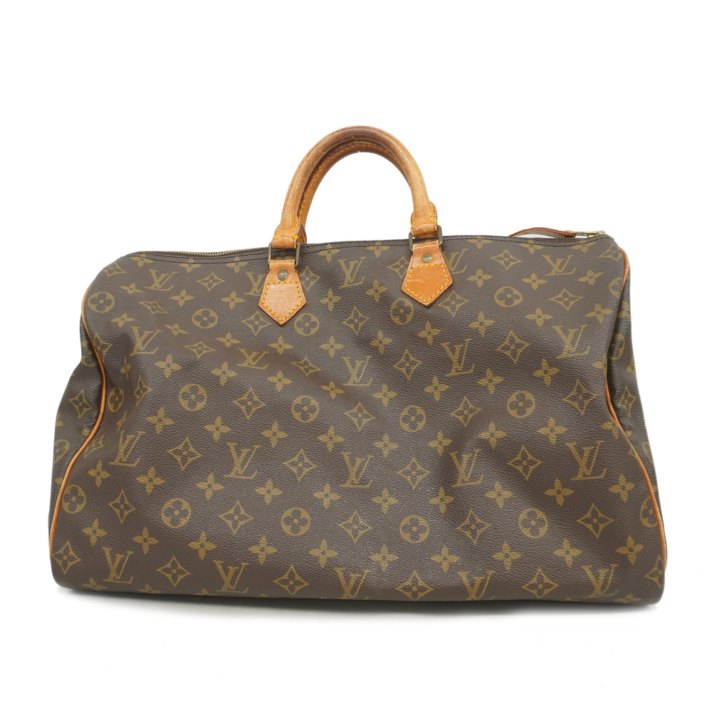 Louis Vuitton Monogram Canvas Travel Bag Brown/Tan